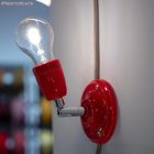 Cotton salmon pink textile cable – The original Creative-Cables – RX13 round 2x0.75 mm / 3x0.75 mm