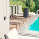 UV-resistant electrical cable with black SM04 fabric lining for outdoor use - Compatible with Modulair Outdoor IP65