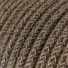 UV-resistant electrical cable with natural brown SN04 linen lining for outdoor use - Compatible with Modulair Outdoor IP65