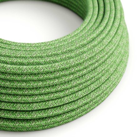 UV-resistant electrical cable with green Pixel Bronte SX08 cotton lining for outdoor use - Compatible with Modulair Outdoor IP65
