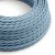 Cotton ocean blue textile cable – The original Creative-Cables – TC53 braided 2x0.75 mm / 3x0.75 mm