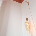 Glossy, optically white textile cable – The original Creative-Cables – TM01 braided 2x0.75 mm / 3x0.75 mm