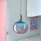 Bright pink fuchsia textile cable – The original Creative-Cables – TM08 braided 2x0.75 mm / 3x0.75 mm