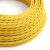 Bright corn yellow textile cable – The original Creative-Cables – TM10 braided 2x0.75 mm / 3x0.75 mm