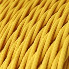 Bright corn yellow textile cable – The original Creative-Cables – TM10 braided 2x0.75 mm / 3x0.75 mm