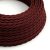 Glossy burgundy textile cable - The original Creative-Cables - TM19 braided 2x0.75 mm / 3x0.75 mm