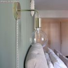 Linen White Melange textile cable - The original Creative-Cables - TN01 braided 2x0.75 mm / 3x0.75 mm