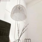 Linen White Melange textile cable - The original Creative-Cables - TN01 braided 2x0.75 mm / 3x0.75 mm