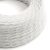 Optical white textile cable Marlene - The original Creative-Cables - TP01 braided 2x0.75 mm / 3x0.75 mm