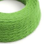 Grass green textile cable Marlene - The original Creative-Cables - TP06 braided 2x0.75 mm / 3x0.75 mm