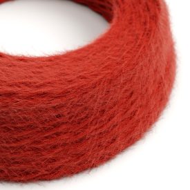   Red Fire textile cable Marlene - The original Creative-Cables - TP09 braided 2x0.75 mm / 3x0.75 mm
