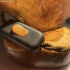 Glossy black and whiskey-colored ZigZag textile cable – The original Creative-Cables – TZ22 braided 2x0.75 mm / 3x0.75 mm