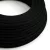 Round electrical cable RC04 black cotton - UL certified