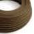 Round electrical cable RC13 brown cotton - UL certified