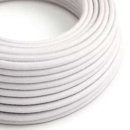 Round electrical cable RC16 light pink cotton - UL certified