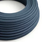 Round electrical cable RC30 stone gray cotton - UL certified