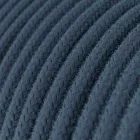 Round electrical cable RC30 stone gray cotton - UL certified