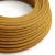 Round electrical cable RC31 honey gold cotton - UL certified
