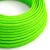 Round electrical cable RF06 Green Fluo Rayon - UL certified