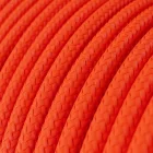 Round electrical cable RF15 Orange Fluorescent Rayon - UL certified