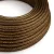 Round electrical cable RL13 Shiny brown rayon - UL certified