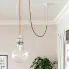 Round electrical cable RL22 Shiny copper rayon - UL certified