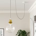 Round electrical cable RM01 white rayon - UL certified