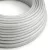 Round electrical cable RM02 silver rayon - UL certified