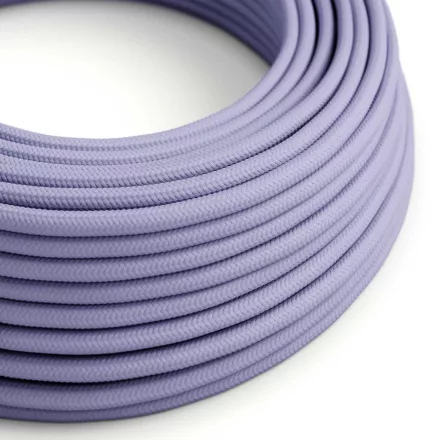 Round electrical cable RM07 Purple rayon - UL certified