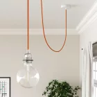 Round electrical cable RM15 Orange rayon - UL certified