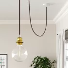 Round electrical cable RM19 Burgundy Rayon - UL certified