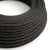 Round electrical cable RN03 anthracite natural linen - UL certified