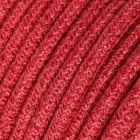 Round electrical cable RN24 cherry red - UL certified