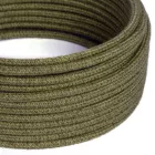 Round electrical cable RN26 juta brown bark - UL certified