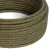 Round electrical cable RN26 juta brown bark - UL certified