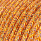 Round electrical cable RX07 Indian Summer cotton - UL certified