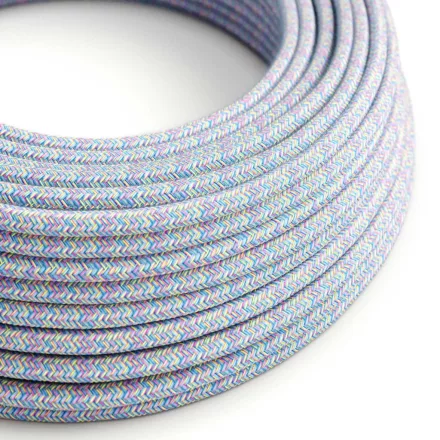 Round electrical cable RX09 Lollipop cotton - UL certified