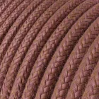 Round electrical cable RX11 Marsala cotton - UL certified