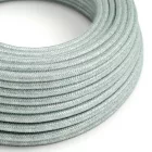 Round electrical cable RX12 Blue Haze cotton - UL certified