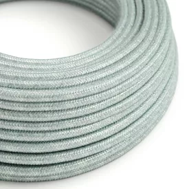 Round electrical cable RX12 Blue Haze cotton - UL certified
