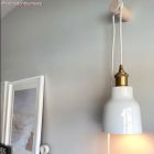 Cotton and linen straw Vertigo textile cable - The original Creative-Cables - ERD20 round 2x0.75 mm / 3x0.75 mm