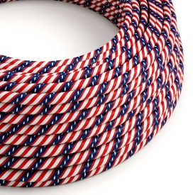    Shiny Washington Vertigo textile cable - The original creative cables - ERM45 round 2x0.75mm / 3x0.75mm