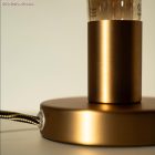 Glossy black and gold optical Vertigo textile cable – The original Creative-Cables – ERM65 round 2x0.75 mm / 3x0.75 mm