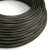 Glossy black and gray optical Vertigo textile cable – The original Creative-Cables – ERM67 round 2x0.75 mm / 3x0.75 mm