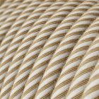 Cotton and natural jute Vertigo textile cable – The original Creative-Cables – ERN07 round 2x0.75 mm / 3x0.75 mm