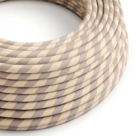  Round Vertigo Electrical Cable with Cotton and Linen Covering, Copper Core Err05