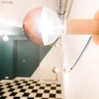 Cotton cerulean textile cable – The original Creative-Cables – RC21 round 2x0.75 mm / 3x0.75 mm