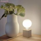 Anthracite gray and beige striped textile cable - The Original Creative-Cables - RD54 round 2x0.75 mm / 3x0.75 mm