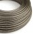 Shiny gray glitter textile cable – The original Creative-Cables – RL03 round 2x0.75 mm / 3x0.75 mm