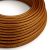 Shiny copper sparkling textile cable - The original Creative-Cables - RL22 round 2x0.75 mm / 3x0.75 mm